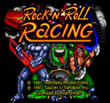 Image n° 4 - screenshots  : Rock N' Roll Racing